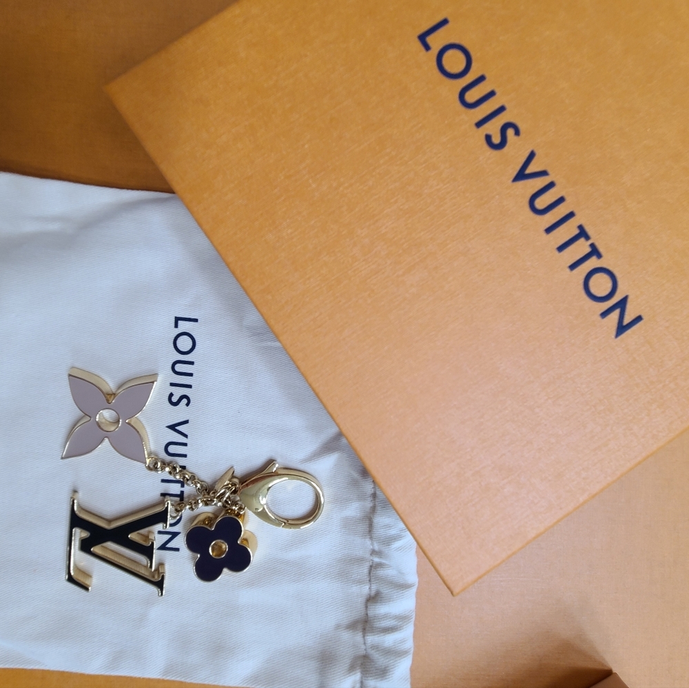 Authentic Louis Vuitton bag charm